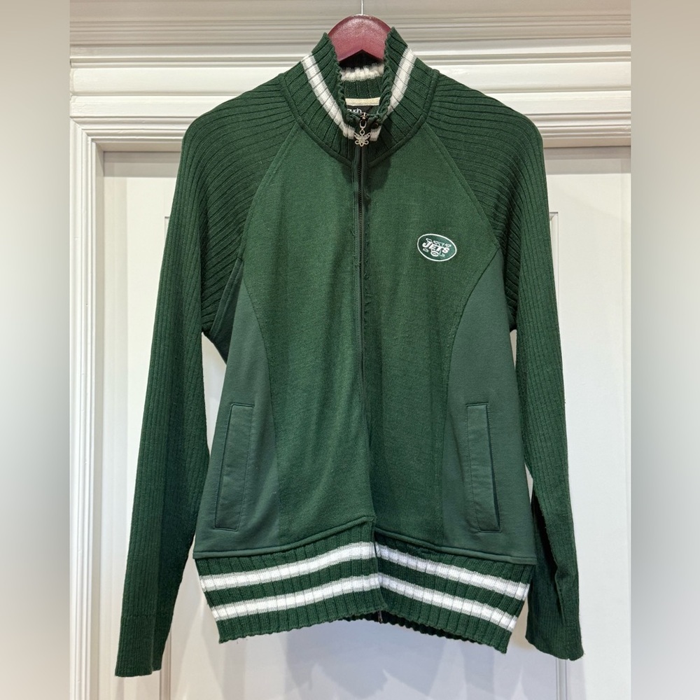 JETS Full Zip Sweater Jacket